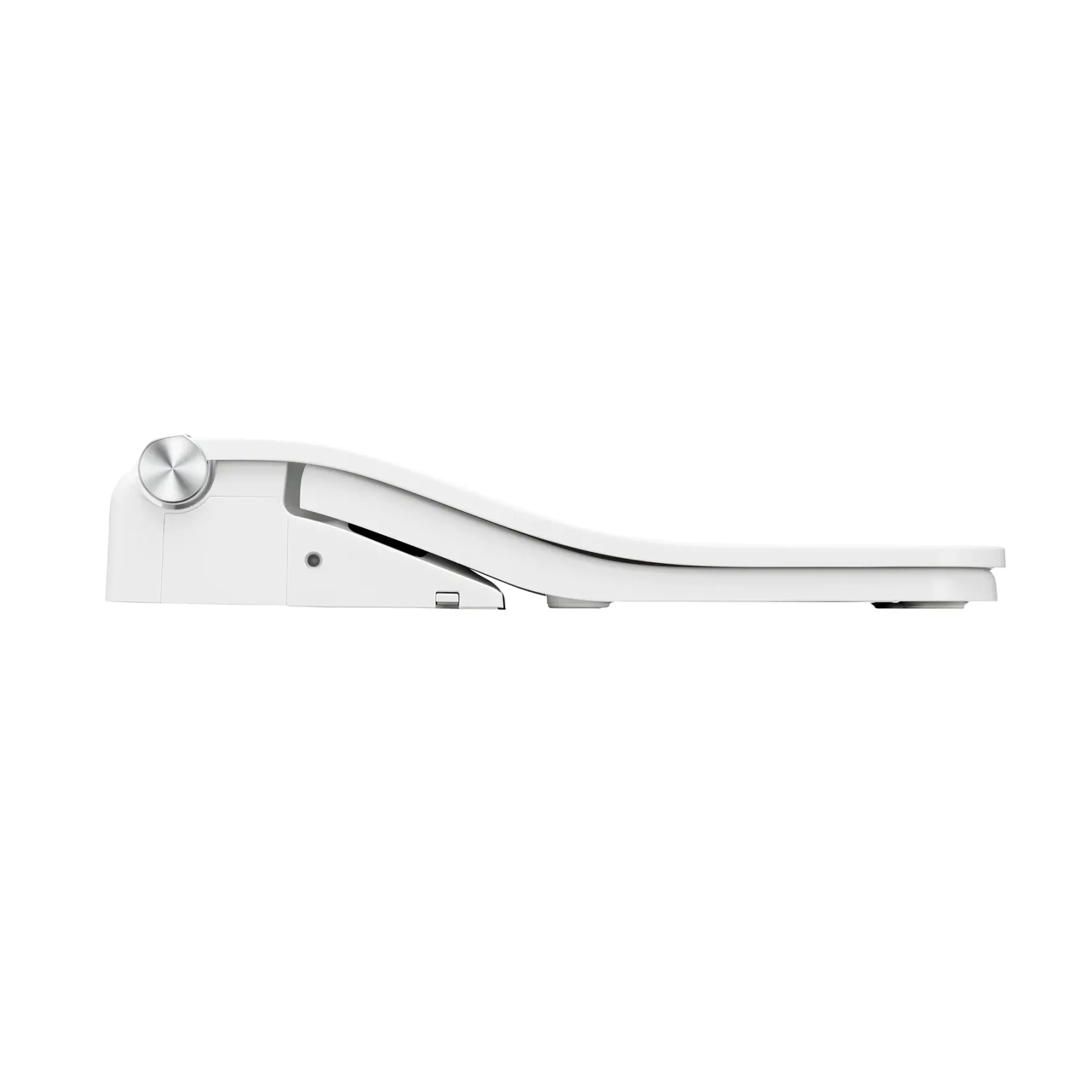 TOTO SW WASHLET+ Ready Square Electronic Bidet Toilet Seat with Auto Flush Ready Cotton White, Plastic, SW4549AT60#01