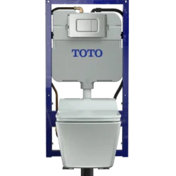 TOTO SW WASHLET+ Ready Square Electronic Bidet Toilet Seat with Auto Flush Ready Cotton White, Plastic, SW4549AT60#01
