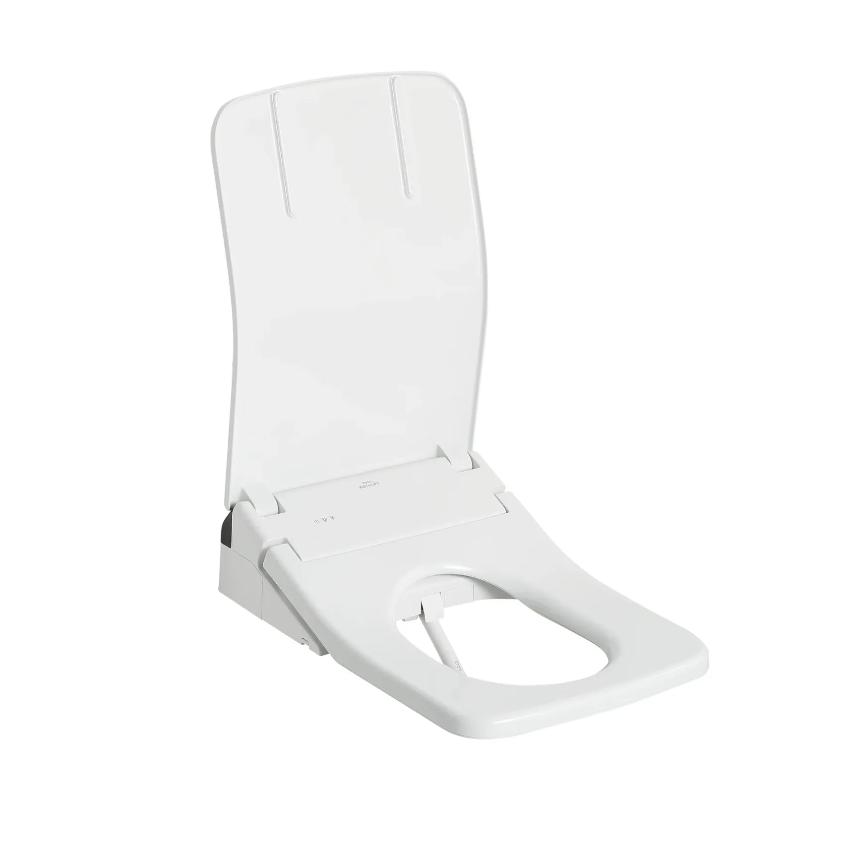 TOTO SX WASHLET+ Ready Electronic Bidet Toilet Seat with Auto Flush Ready Cotton White, Plastic, SW4049AT60#01