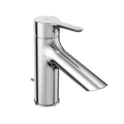TOTO TLS01301U#CP LB Series 1.2 GPM Single Handle Brass Bathroom Sink Faucet with Drain Assembly, Polished Chrome