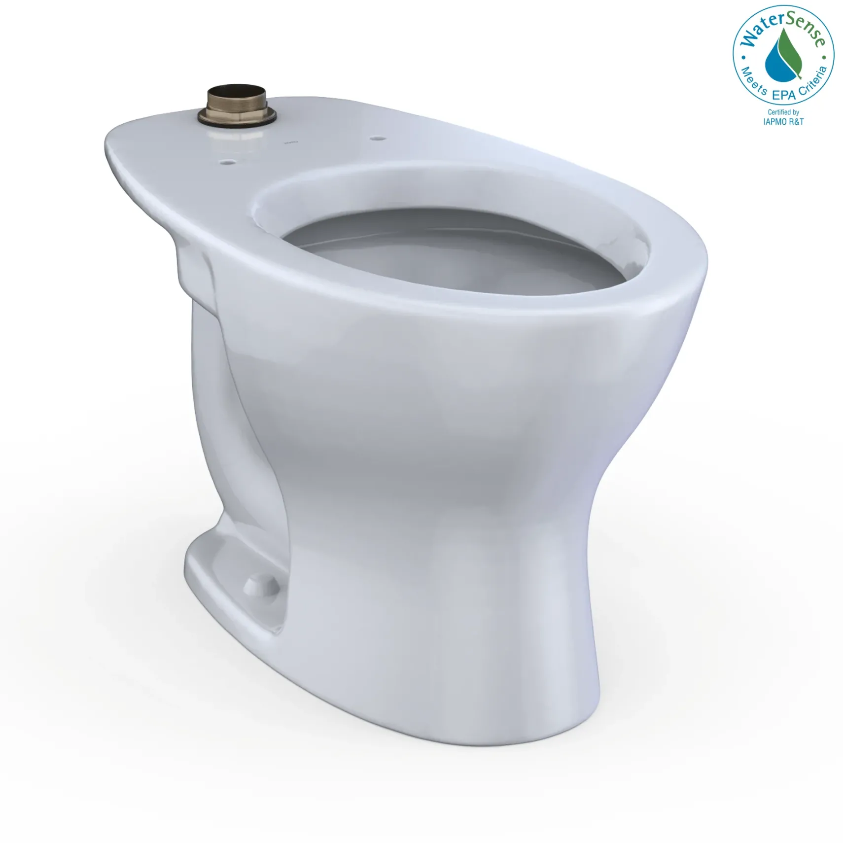TOTO TORNADO FLUSH Commercial Flushometer Floor-Mounted Universal Height Toilet with CEFIONTECT, ADA Compliant, Elongated, Cotton White, Vitreous China, CT725CUFG#01