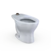 TOTO TORNADO FLUSH Commercial Flushometer Floor-Mounted Universal Height Toilet, ADA Compliant, Elongated, Cotton White, Vitreous China, CT725CUF#01