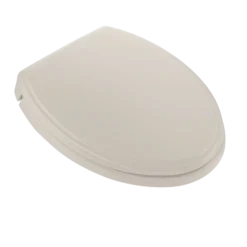 TOTO Traditional SoftClose Non Slamming, Slow Close Elongated Toilet Seat and Lid, Bone, Plastic, SS154#03