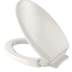 TOTO Traditional SoftClose Non Slamming, Slow Close Elongated Toilet Seat and Lid, Sedona Beige, Plastic, SS154#12