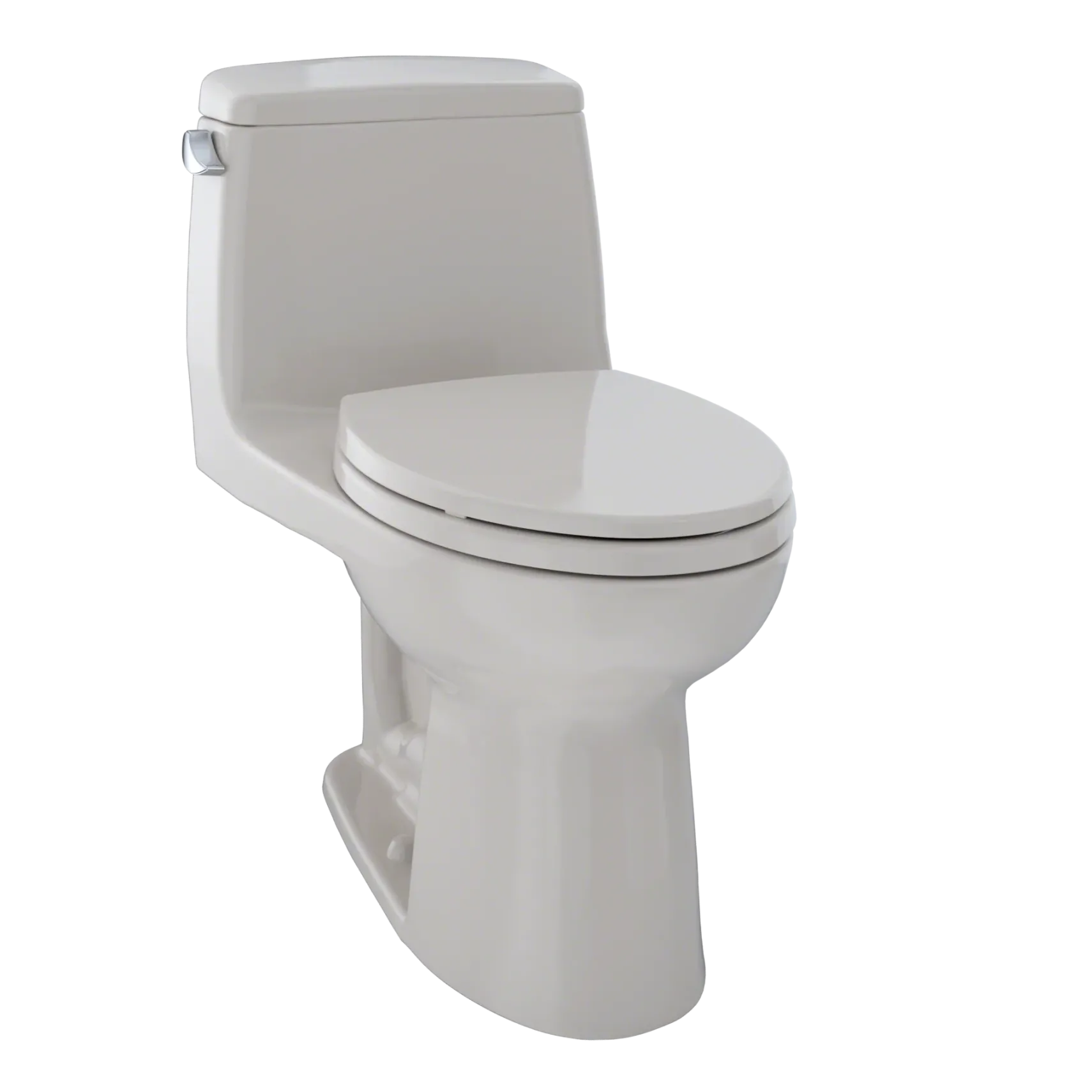 TOTO UltraMax One-Piece Elongated 1.6 GPF Toilet, Sedona Beige, Vitreous China, MS854114S#12