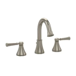 TOTO Vivian Alta Two Handle Widespread 1.2 GPM Bathroom Sink Faucet, Brushed Nickel, Brass, TL220DD1H12#BN