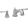 TOTO Vivian Two Handle Deck-Mount Roman Tub Filler Trim, Polished Chrome, Brass, TB220DD1#CP