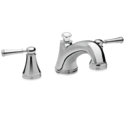 TOTO Vivian Two Handle Deck-Mount Roman Tub Filler Trim, Polished Chrome, Brass, TB220DD1#CP