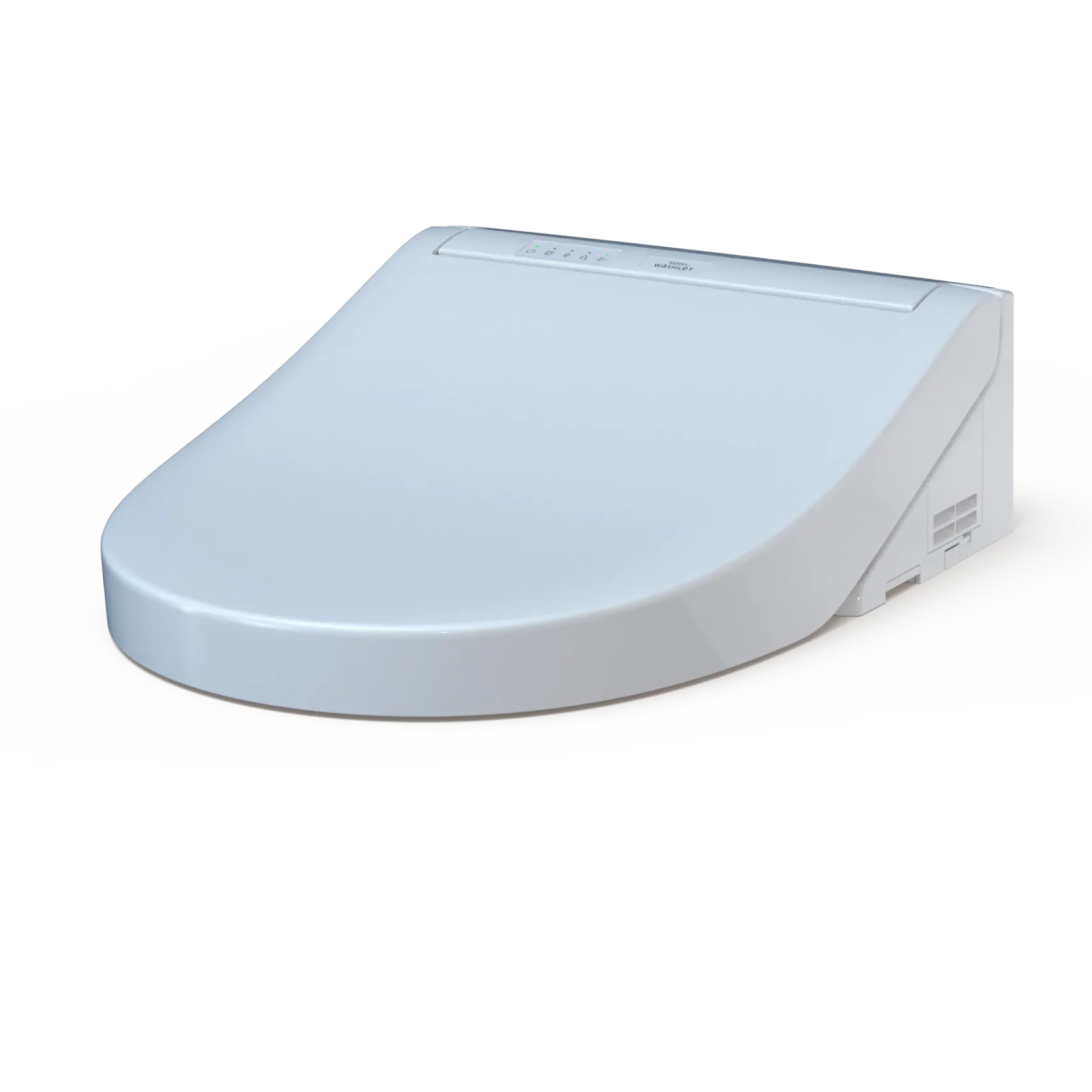TOTO WASHLET C5 Electronic Bidet Toilet Seat with PREMIST and EWATER+ Wand Cleaning, Round, Cotton White, Plastic, SW3083#01