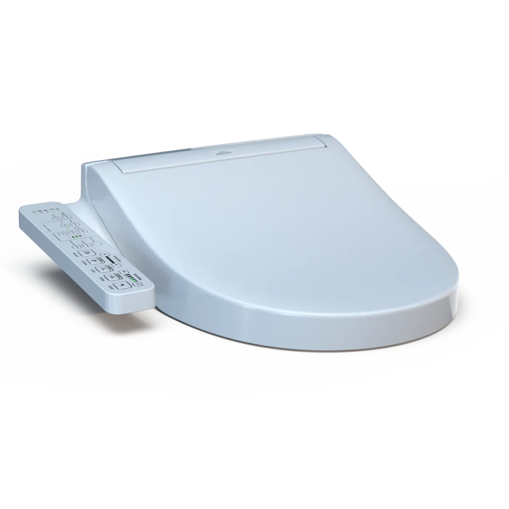 TOTO WASHLET C2 Electronic Bidet Toilet Seat with PREMIST and EWATER+ Wand Cleaning, Round, Cotton White, Plastic, SW3073#01