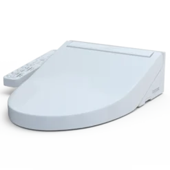 TOTO WASHLET C2 Electronic Bidet Toilet Seat with PREMIST and EWATER+ Wand Cleaning, Elongated, Cotton White, Plastic, SW3074#01