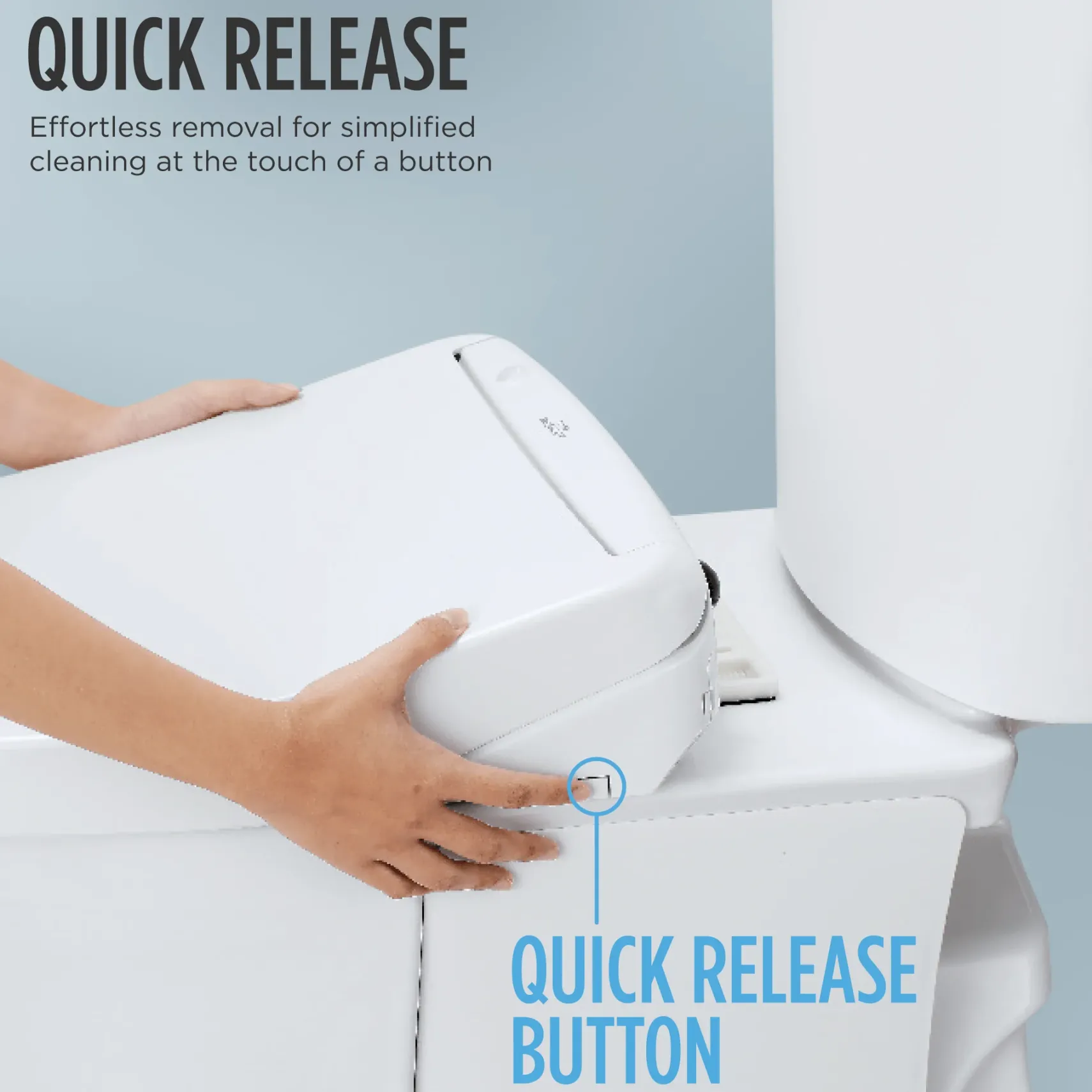 TOTO WASHLET C5 Electronic Bidet Toilet Seat with PREMIST and EWATER+ Wand Cleaning, Elongated, Cotton White, Plastic, SW3084#01