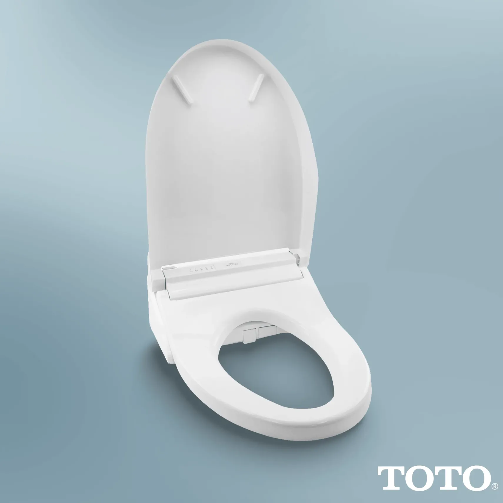 TOTO WASHLET C5 Electronic Bidet Toilet Seat with PREMIST and EWATER+ Wand Cleaning, Elongated, Cotton White, Plastic, SW3084#01
