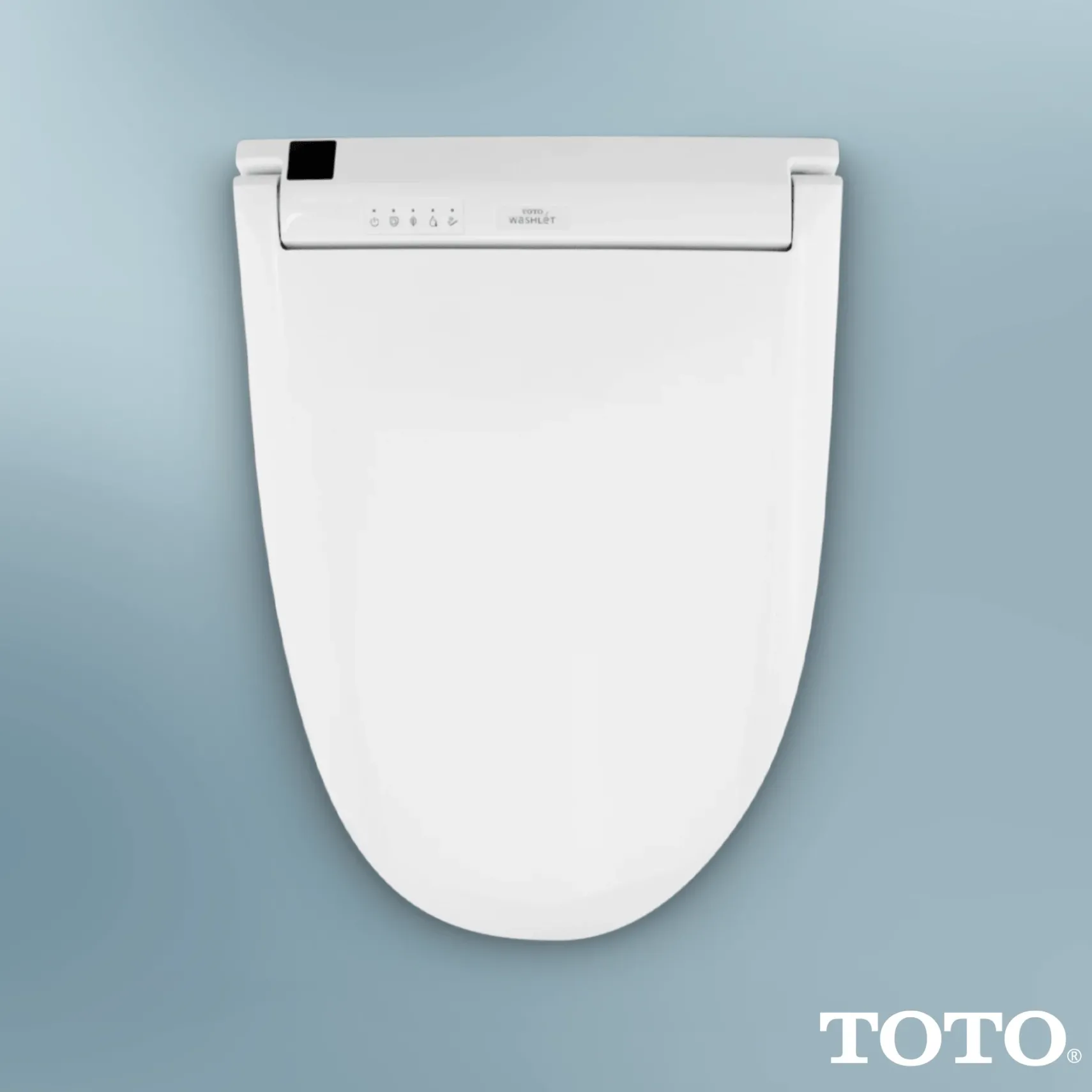 TOTO WASHLET C5 Electronic Bidet Toilet Seat with PREMIST and EWATER+ Wand Cleaning, Elongated, Cotton White, Plastic, SW3084#01