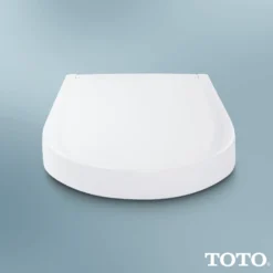 TOTO WASHLET C5 Electronic Bidet Toilet Seat with PREMIST and EWATER+ Wand Cleaning, Elongated, Cotton White, Plastic, SW3084#01