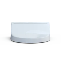 TOTO WASHLET C5 Electronic Bidet Toilet Seat with PREMIST and EWATER+ Wand Cleaning, Elongated, Cotton White, Plastic, SW3084#01