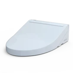 TOTO WASHLET C5 Electronic Bidet Toilet Seat with PREMIST and EWATER+ Wand Cleaning, Elongated, Cotton White, Plastic, SW3084#01