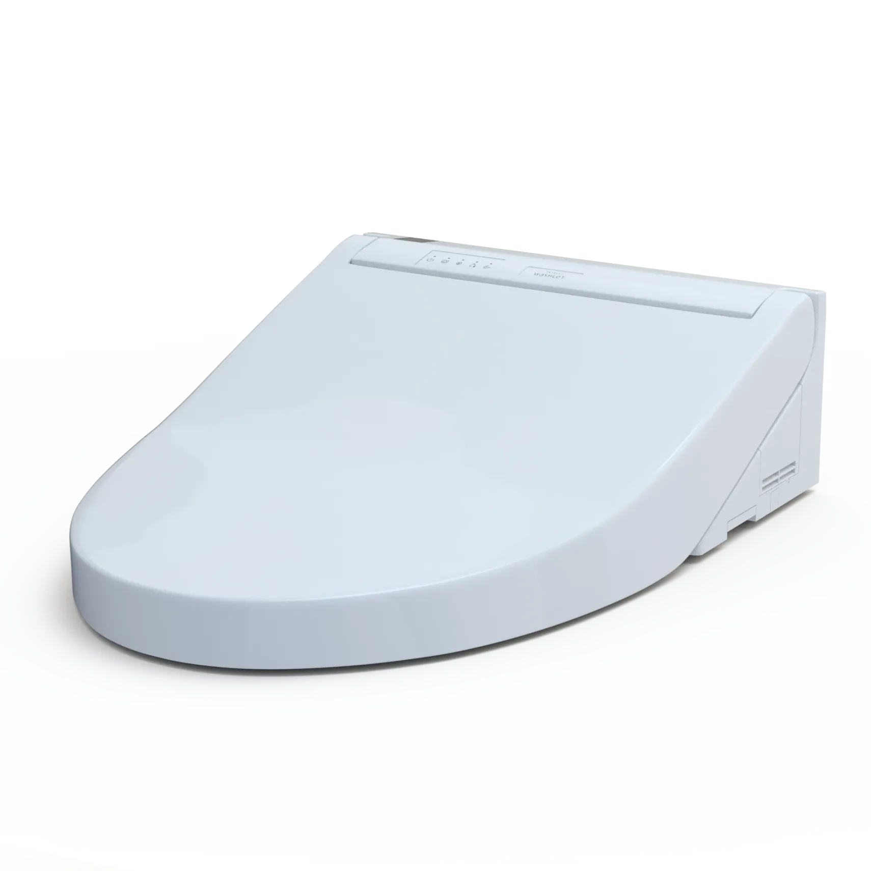 TOTO WASHLET C5 Electronic Bidet Toilet Seat with PREMIST and EWATER+ Wand Cleaning, Elongated, Cotton White, Plastic, SW3084#01