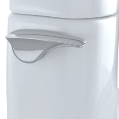TOTO WASHLET+ Carlyle II 1G One-Piece Elongated 1.0 GPF Toilet and WASHLET+ C5 Bidet Seat, Cotton White, Vitreous China|Plastic, MW6143084CUFG#01