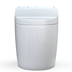 TOTO WASHLET G450 1.0 or 0.8 GPF Smart Toilet with Integrated Bidet Seat and CEFIONTECT, Cotton White, Vitreous China|Plastic, MS922CUMFG#01