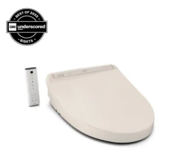 TOTO WASHLET K300 Electronic Bidet Toilet Seat, Instantaneous Water Heating, PREMIST and EWATER+ Wand Cleaning, Sedona Beige, SW3036R#12