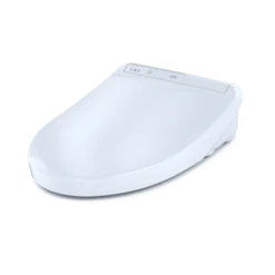 TOTO WASHLET K300 Electronic Bidet Toilet Seat with Instantaneous Water Heating, PREMIST and EWATER+ Wand Cleaning, Elongated, Cotton White, Plastic, SW3036R#01