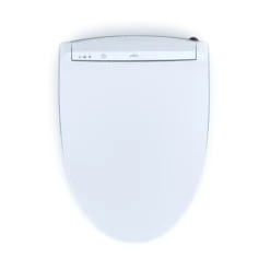 TOTO WASHLET K300 Electronic Bidet Toilet Seat with Instantaneous Water Heating, PREMIST and EWATER+ Wand Cleaning, Elongated, Cotton White, Plastic, SW3036R#01