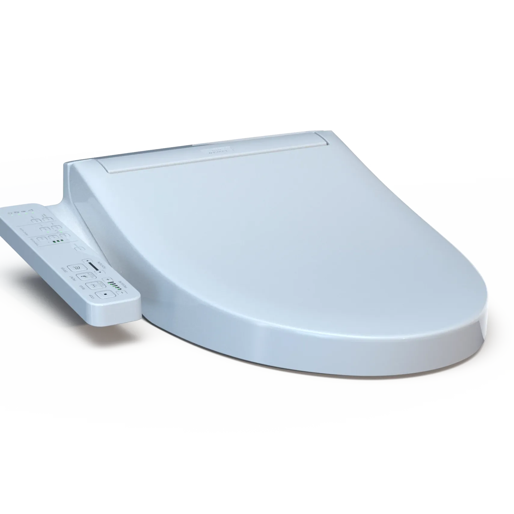 TOTO WASHLET KC2 Electronic Bidet Toilet Seat with Heated Seat and SoftClose Lid, Elongated, Cotton White, Plastic, SW3024#01