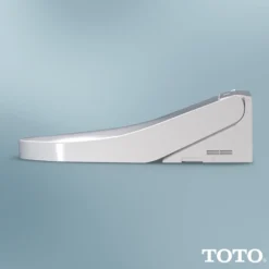TOTO WASHLET KC2 Electronic Bidet Toilet Seat with Heated Seat and SoftClose Lid, Elongated, Cotton White, Plastic, SW3024#01