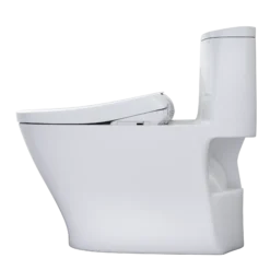 TOTO WASHLET+ Nexus 1G One-Piece Elongated 1.0 GPF Toilet with S7 Contemporary Bidet Seat, Cotton White, Vitreous China|Plastic, MW6424726CUFG#01