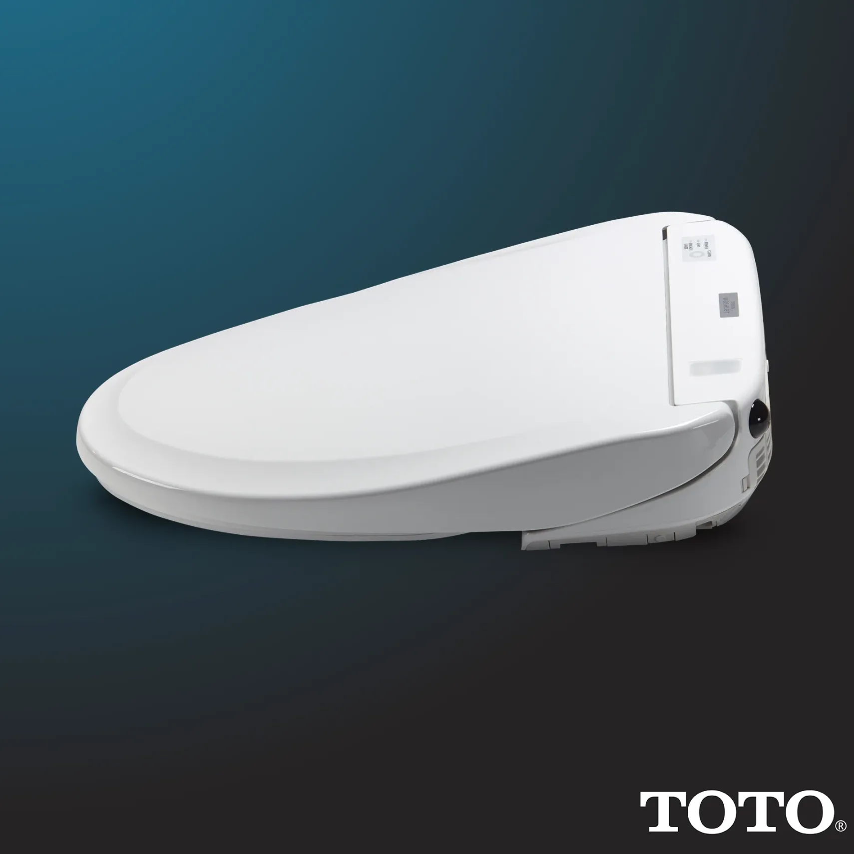 TOTO WASHLET S350e Electronic Bidet Toilet Seat with Auto Open and Close and EWATER+ Cleansing, Round, Cotton White, Plastic, SW583#01