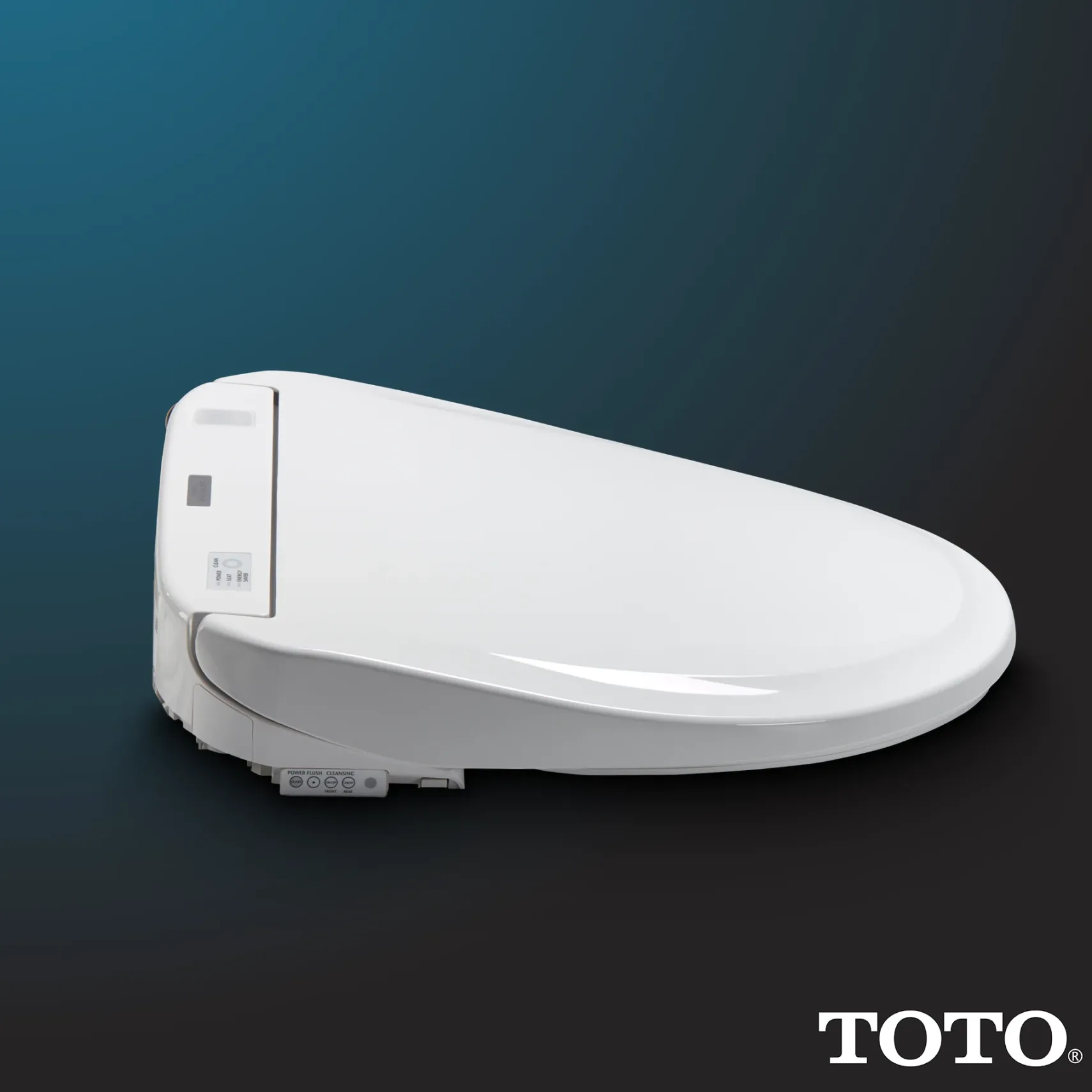 TOTO WASHLET S350e Electronic Bidet Toilet Seat with Auto Open and Close and EWATER+ Cleansing, Round, Cotton White, Plastic, SW583#01