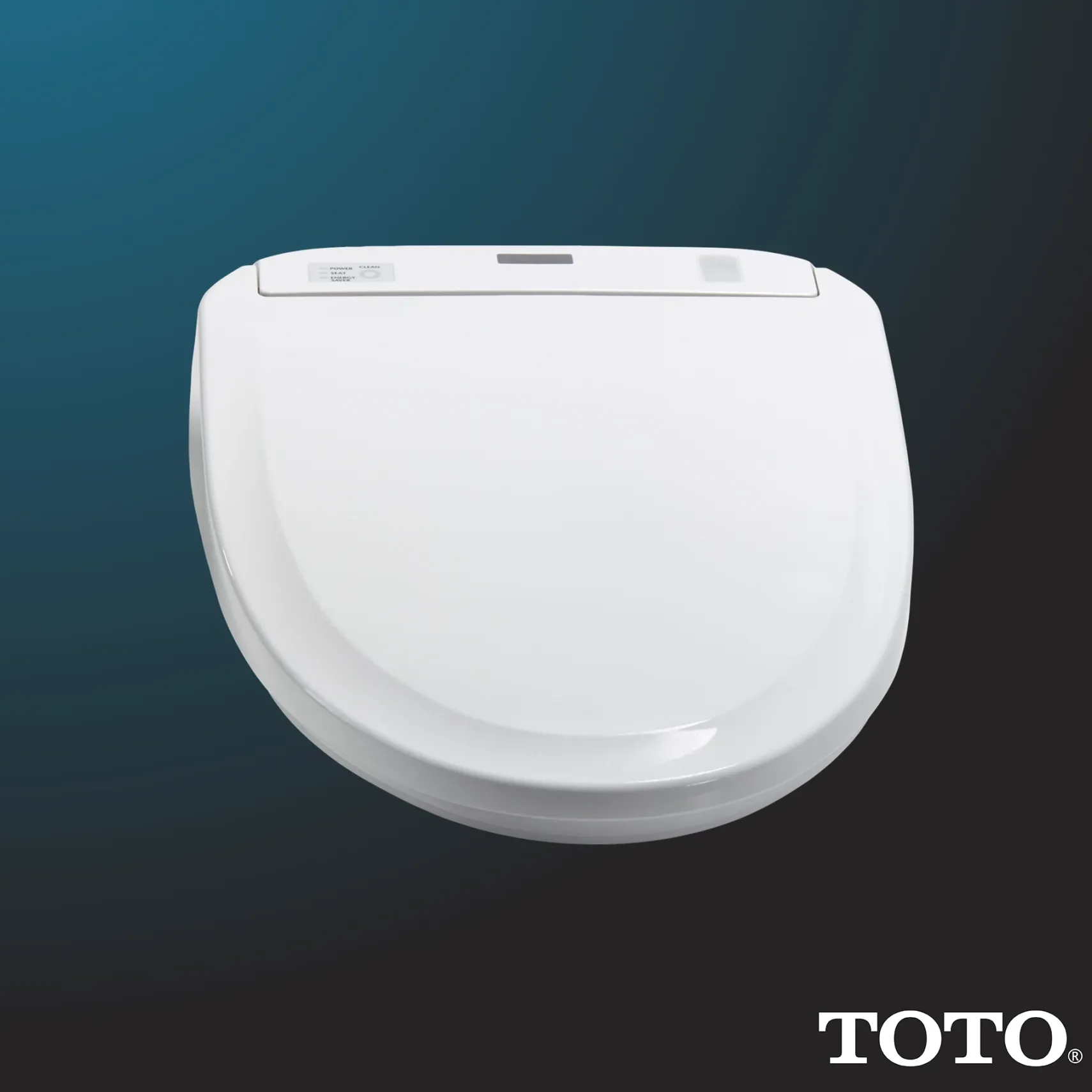 TOTO WASHLET S350e Electronic Bidet Toilet Seat with Auto Open and Close and EWATER+ Cleansing, Round, Cotton White, Plastic, SW583#01
