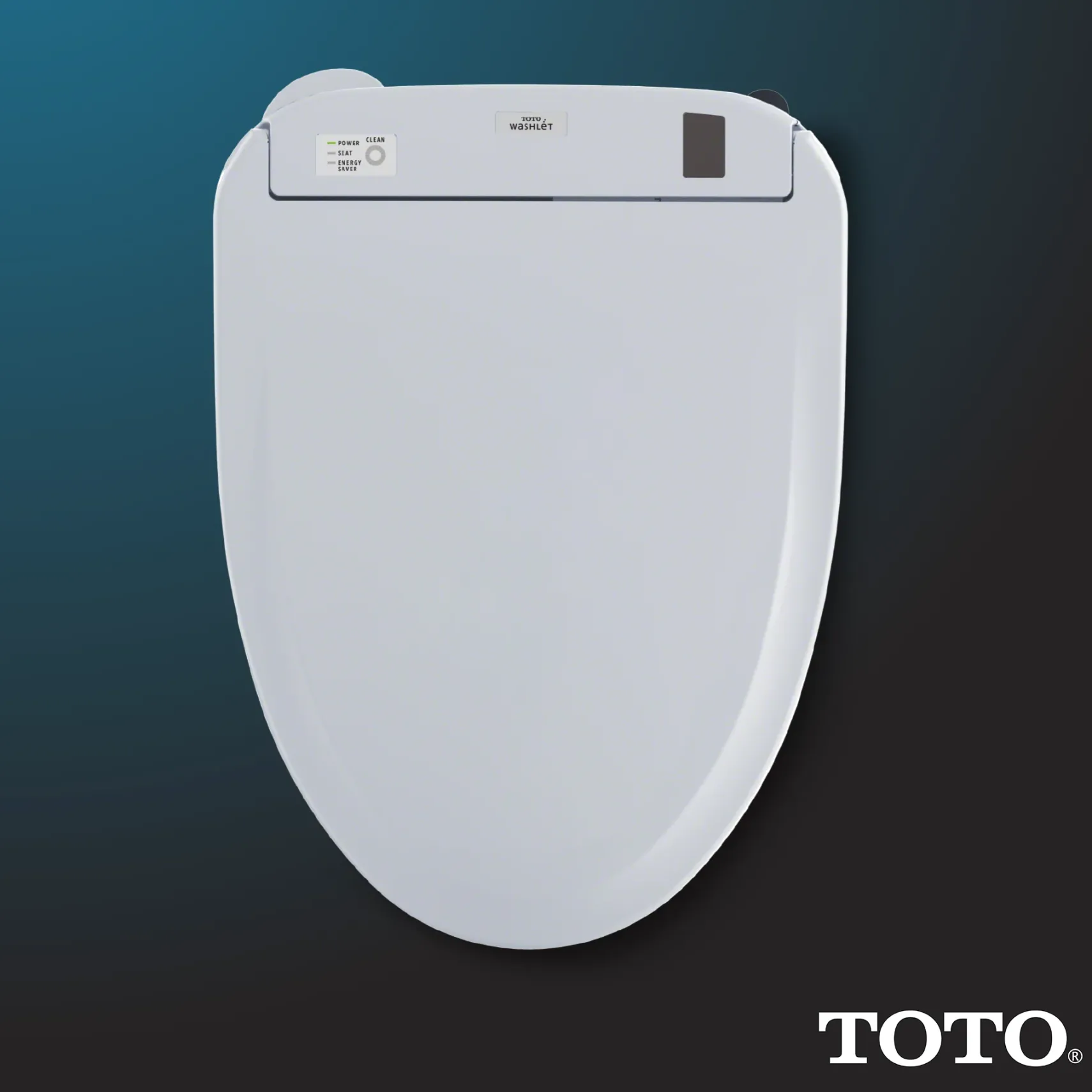TOTO WASHLET S350e Electronic Bidet Toilet Seat with Auto Open and Close and EWATER+ Cleansing, Round, Cotton White, Plastic, SW583#01