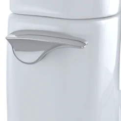 TOTO WASHLET+ UltraMax II 1G One-Piece Elongated 1.0 GPF Toilet and WASHLET+ S7A Contemporary Bidet Seat, Cotton White, Vitreous China|Plastic, MW6044736CUFG#01