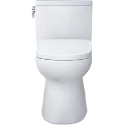 TOTO WASHLET+ Vespin II 1G Two-Piece Elongated 1.0 GPF Toilet with Auto Flush WASHLET+ S7 Contemporary Bidet Seat, Cotton White, Vitreous China|Plastic, MW4744726CUFGA#01