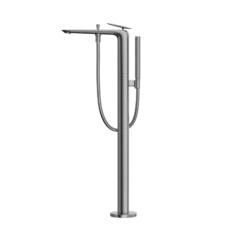 TOTO ZA Single-Handle Free Standing Tub Filler with Handshower, Polished Chrome, Brass, TBP03301U#CP