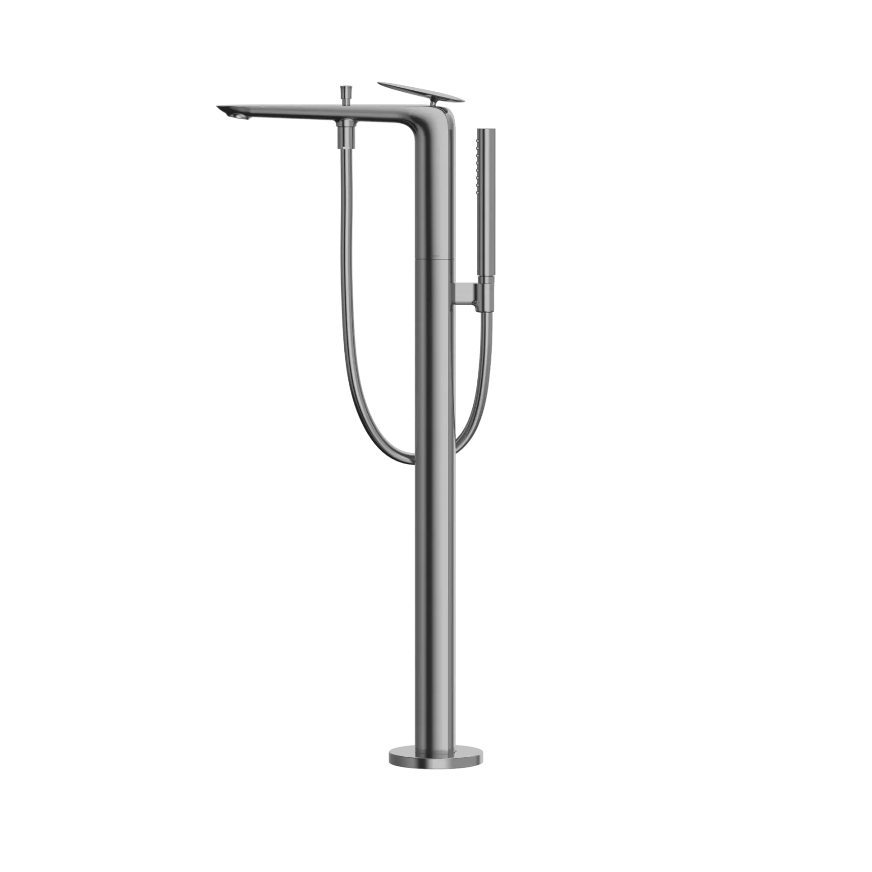 TOTO ZA Single-Handle Free Standing Tub Filler with Handshower, Polished Chrome, Brass, TBP03301U#CP