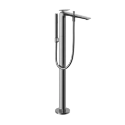TOTO ZA Single-Handle Free Standing Tub Filler with Handshower, Polished Chrome, Brass, TBP03301U#CP