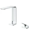 TOTO ZL 1.2 GPM Single Handle Semi-Vessel Bathroom Sink Faucet with COMFORT GLIDE Technology, Polished Chrome, Stainless Steel, TLP02304U#CP