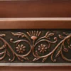 Whitehaus 30" Copper Undermount Farmhouse Apron Sink, Design Front, WH3020COFCSF-OCS